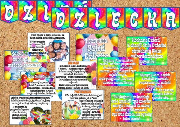 Gazetka okolicznościowa Dzień Dziecka