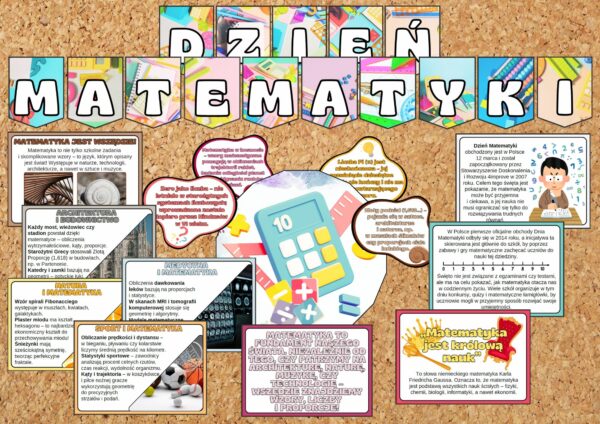 Gazetka szkolna Dzień Matematyki