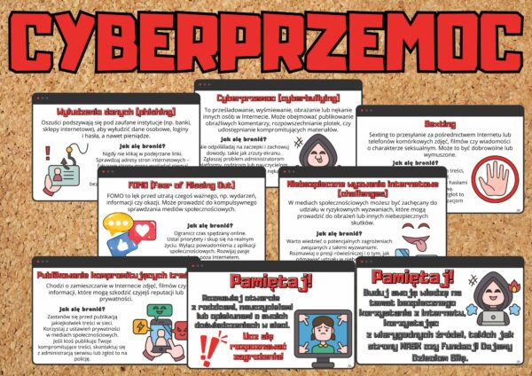 Gazetka szkolna Cyberprzemoc