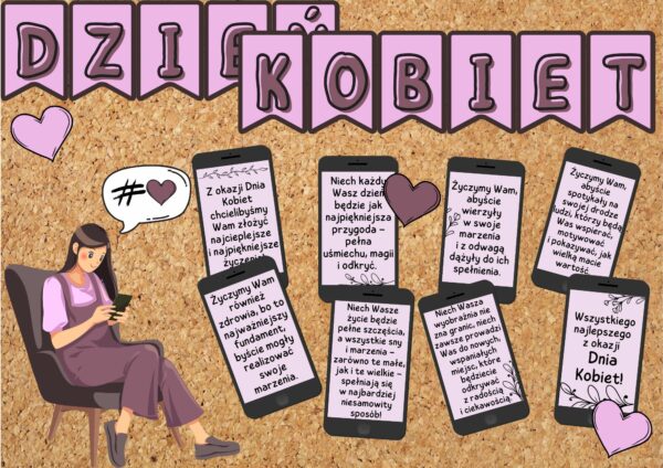 Gazetka Życzenia na Dzień Kobiet