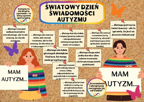 Gazetka informacyjna Mam autyzm