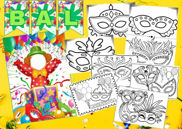 Zestaw Bal karnawałowy