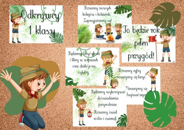Gazetka Odkrywcy Przygodowa dla klasy 1