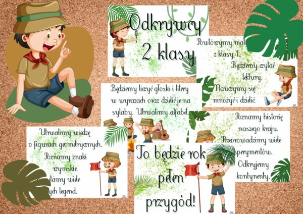 Gazetka Odkrywcy Przygodowa dla klasy 2