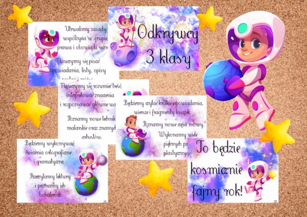 Gazetka Odkrywcy Kosmiczna dla klasy 3