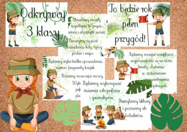 Gazetka Odkrywcy Przygodowa dla klasy 3