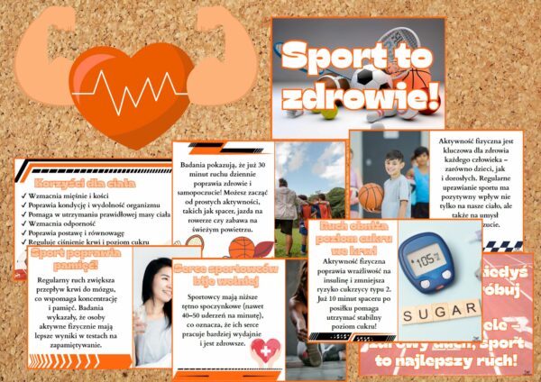 Gazetka profilaktyczna Sport to zdrowie!