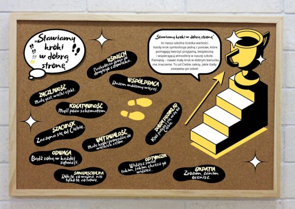 Gazetka profilaktyczna Stawiamy kroki w dobą stronę