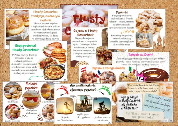 Gazetka szkolna Tłusty Czwartek
