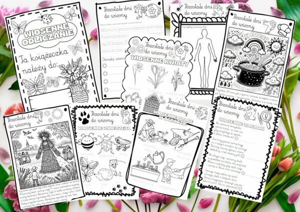 Miniksiążeczka Wiosenne odliczanie