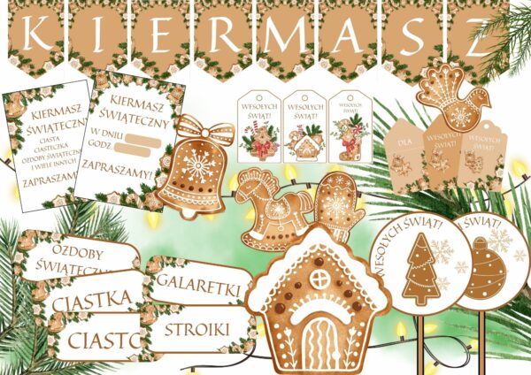 Dekoracja kiermaszowa Pierniczki