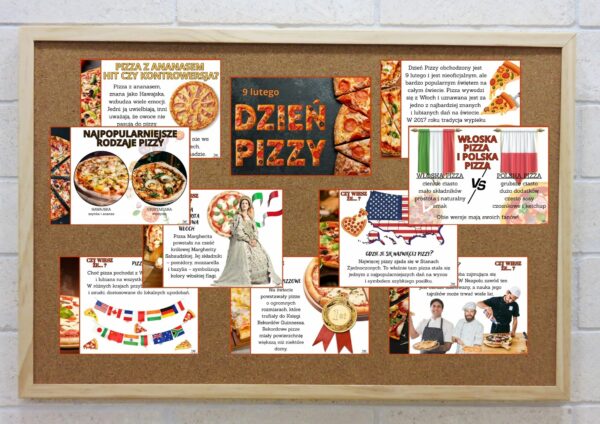 Gazetka szkolna Dzień Pizzy