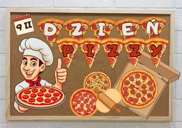 Dekoracje Dzień Pizzy