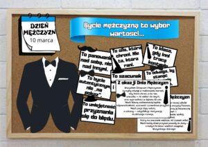 Gazetka motywacyjna Dzień Mężczyzn