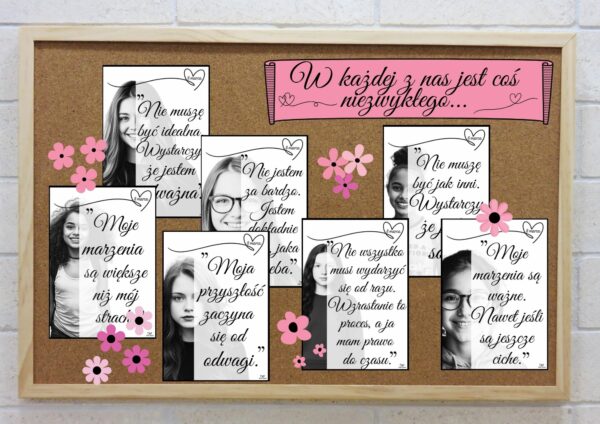 Plakaty motywacyjne na Dzień Kobiet