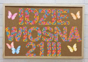 Kwiecisty alfabet dekoracyjny