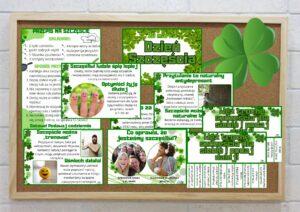 Gazetka szkolna 20 marca Dzień Szczęścia