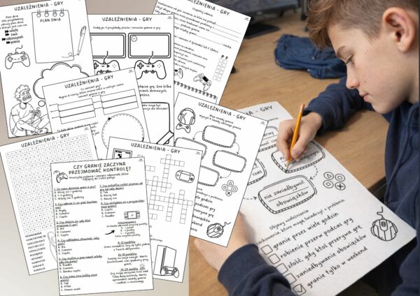 Karty pracy Uzależnienie od gier