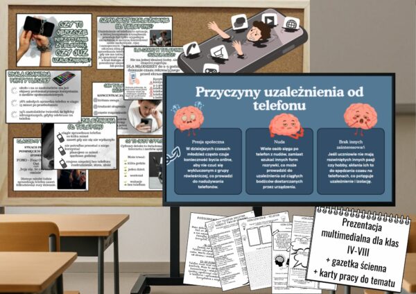 Pakiet edukacyjny Uzależnienie od telefonu